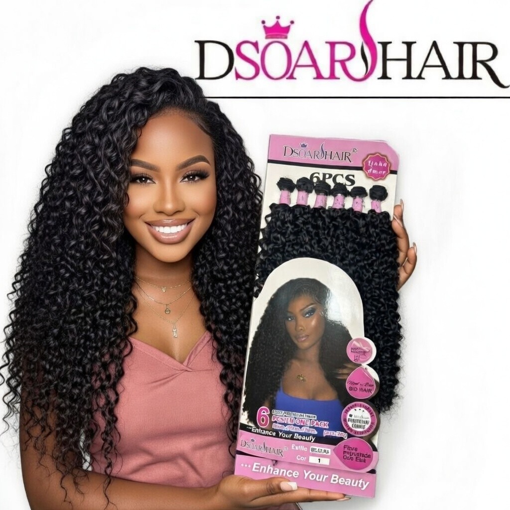 Cabelo Cacheado Tela BELEZURA 6 Peças 300g | Bio Orgânico Fibra Importada – Cachos Naturais em Oferta na Shopee