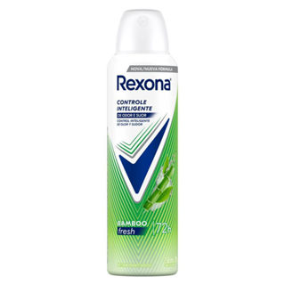 Desodorante Antitranspirante Aerosol Rexona Feminino Bamboo 150ml em Oferta na Shopee