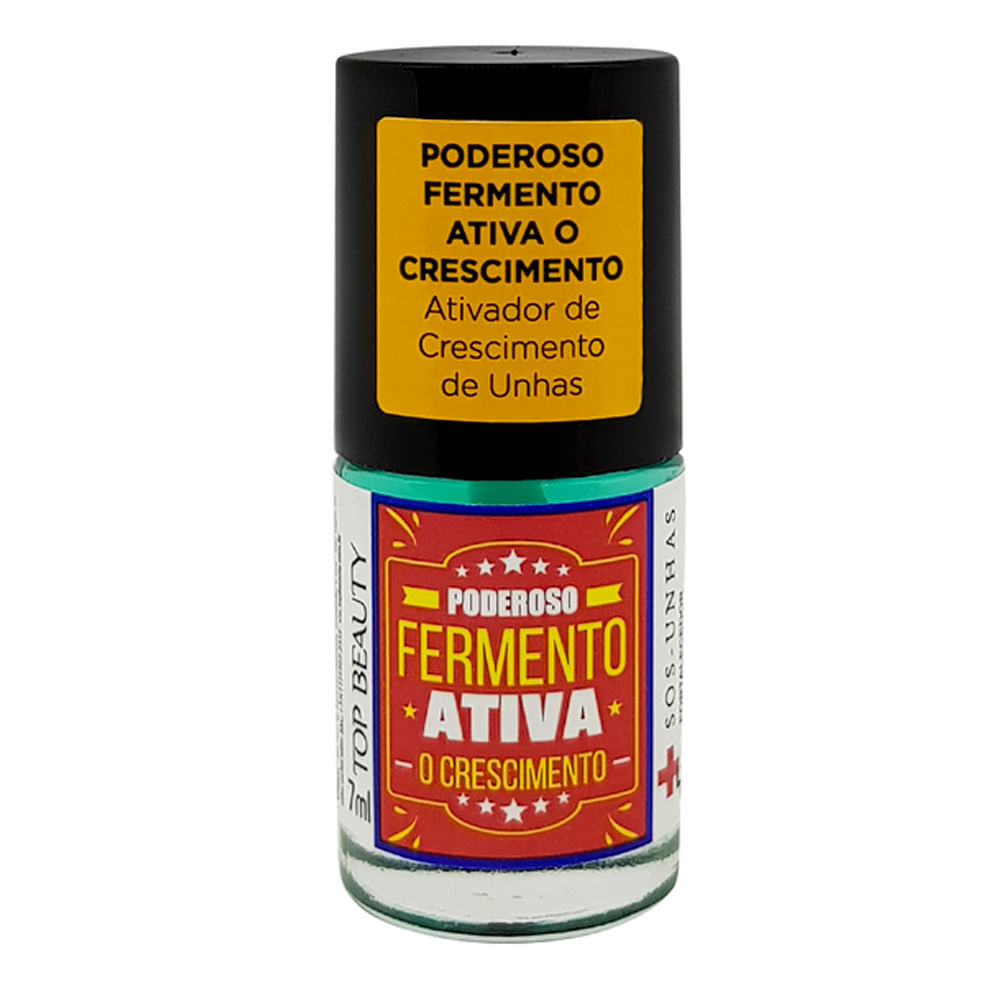 Esmalte De Tratamento Top Beauty SOS Unhas Fermento em Oferta na Shopee