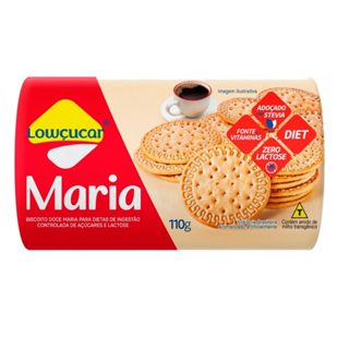 Biscoito Doce Maria Lowçucar Diet 110g em Oferta na Shopee