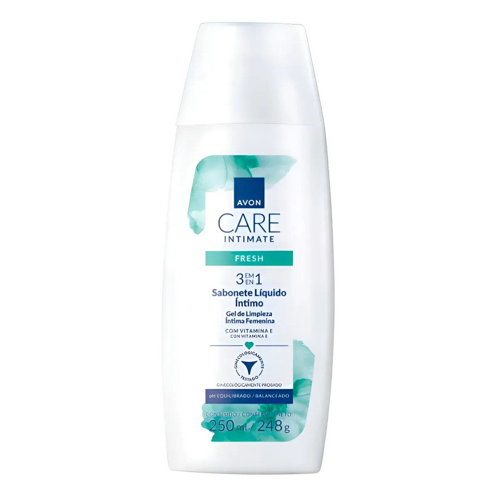 Sabonete Líquido Íntimo Care Intimate Fresh 3 Em 1  - 250ml