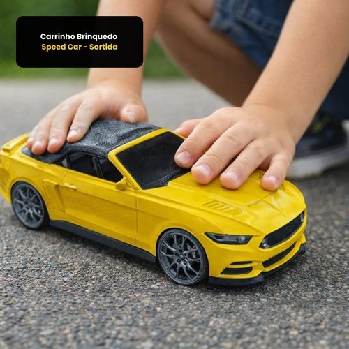Carrinho Miniatura Infantil Veiculo Roda Livre Speed Car Sortido