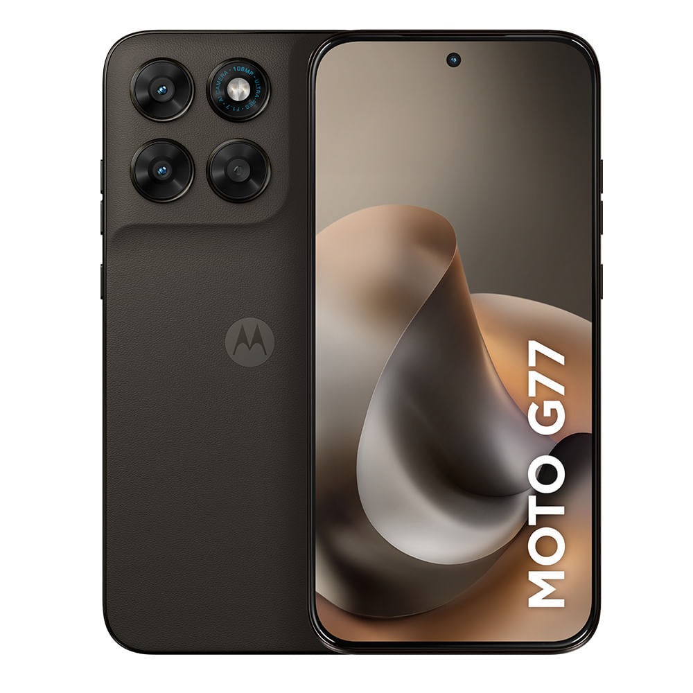 Smartphone Motorola Moto G77 5G - 256GB 8GB RAM, camera 108MP Ultra-Pixel, tela 1.5K extreme Amoled