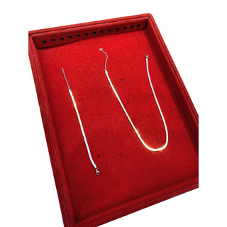 Conjunto Pulseira + Colar Minimalista Laminada Aço Inox Luxo