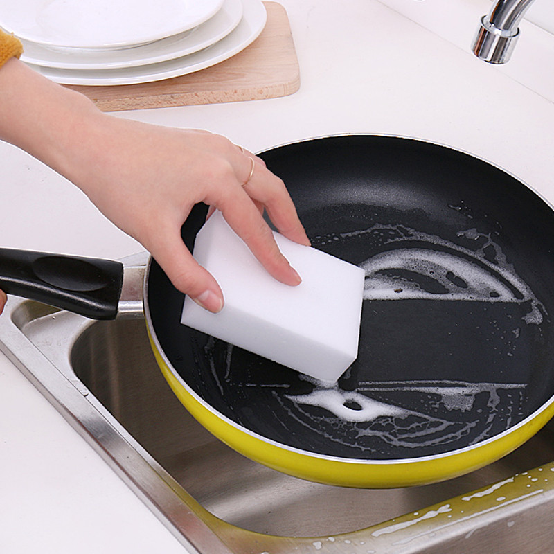 Nano esponja limpar limpeza limpar cozinha descontaminação suprimentos Gadget esponja bloco lavar louça esponja mágica l