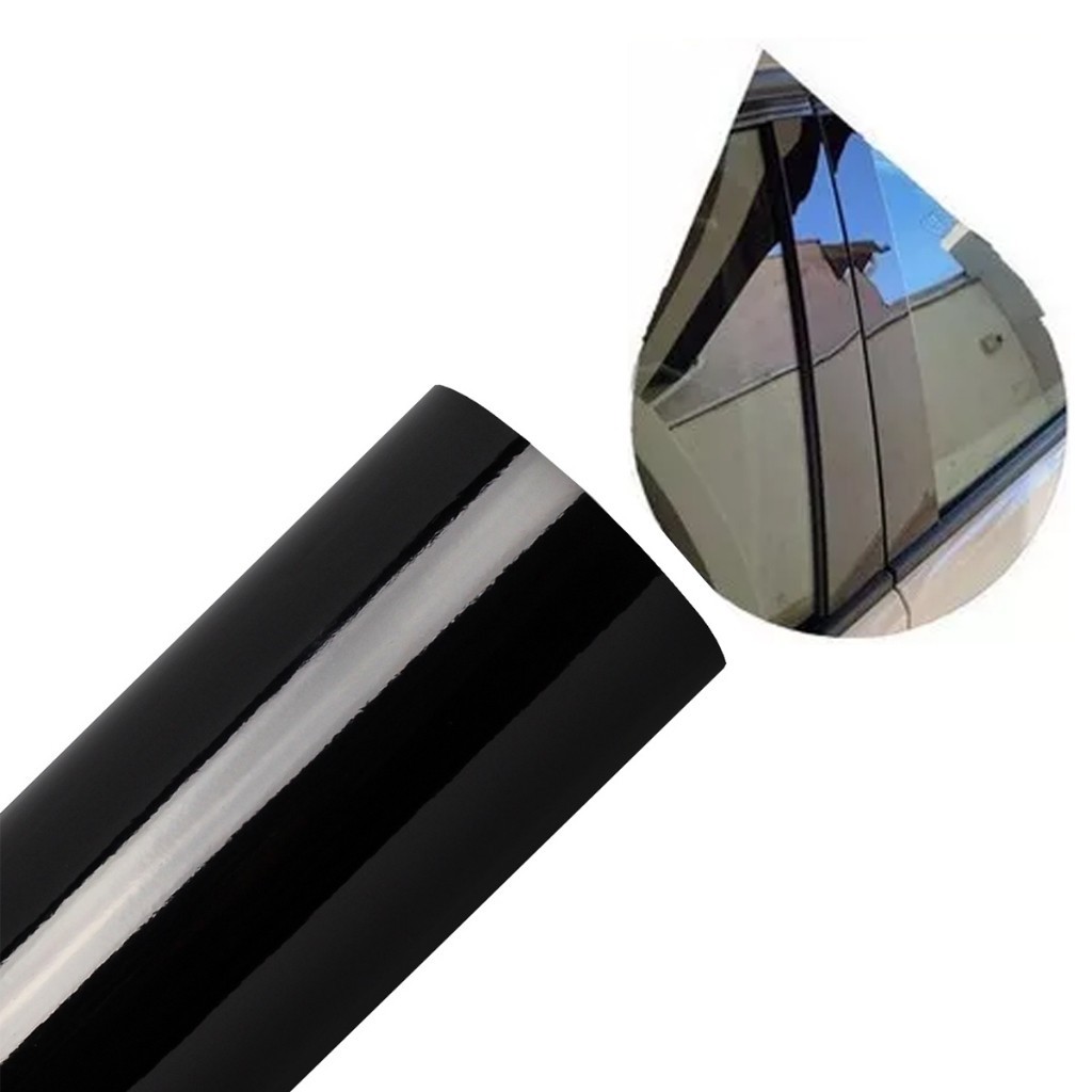 Adesivo Blackout Coluna Porta Black Piano Ford New Fiesta