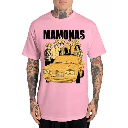 Camiseta Algodao Mamonas Assassina Lançamento Estampa Premium Moda Tendencia Envio Rapido Streetwear