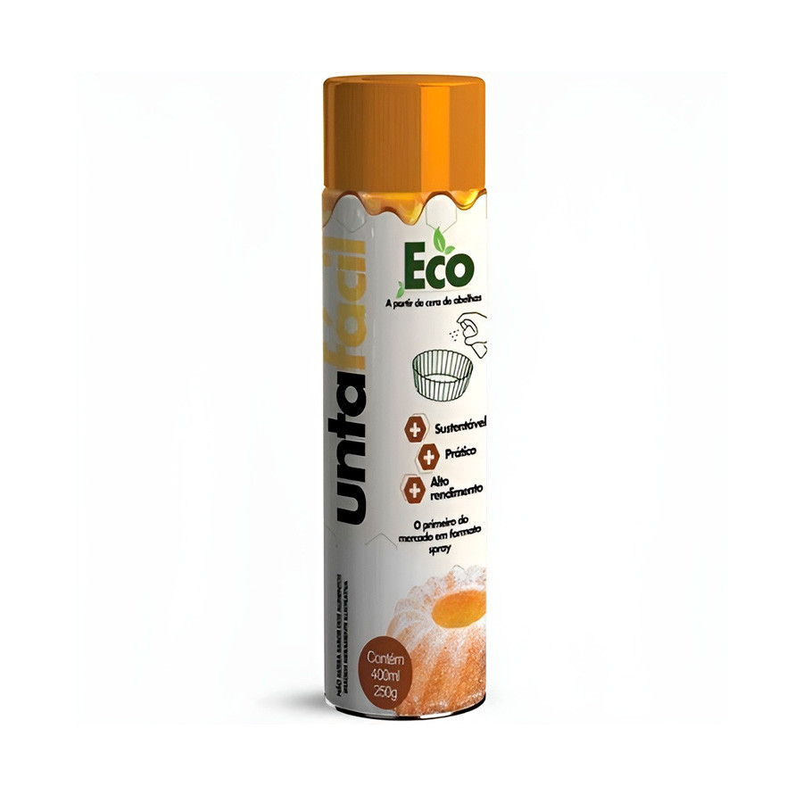 Desmoldante Spray de Cera de Abelha Forma Bolo 400ml
