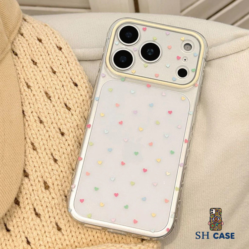 Capinha Capa tpu anti Impacto transparente Padrão coração com manchas para Moto G84 PLAY G53 G30 G14 G60 E7 E13 E22 em Oferta na Shopee