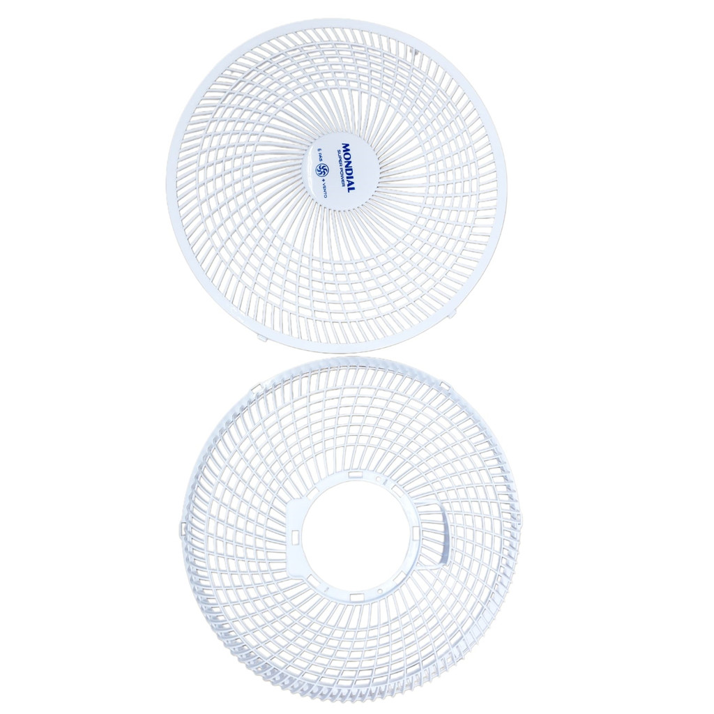 Grade Dianteira Traseira Do Ventilador Mondial 30 Cm Branca
