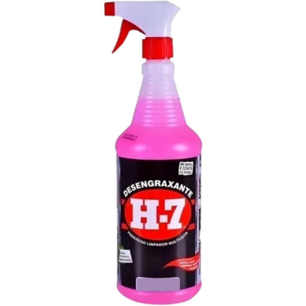 Limpeza Desengraxante Multiuso Spray H-7 500ml Com Gatilho