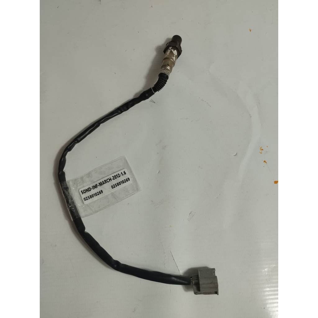 Sonda Lambda Nissan March Versa 1.6 Flex Pré/pós 0258010269 bosch