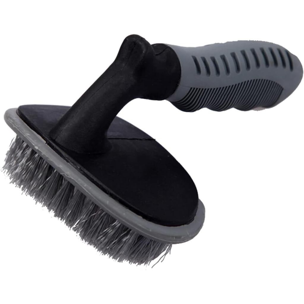 Escova para Limpeza de Rodas de Carros, Motos e Bicicletas, Kit de Escovas de Limpeza Automotiva com Cerdas Resistentes 