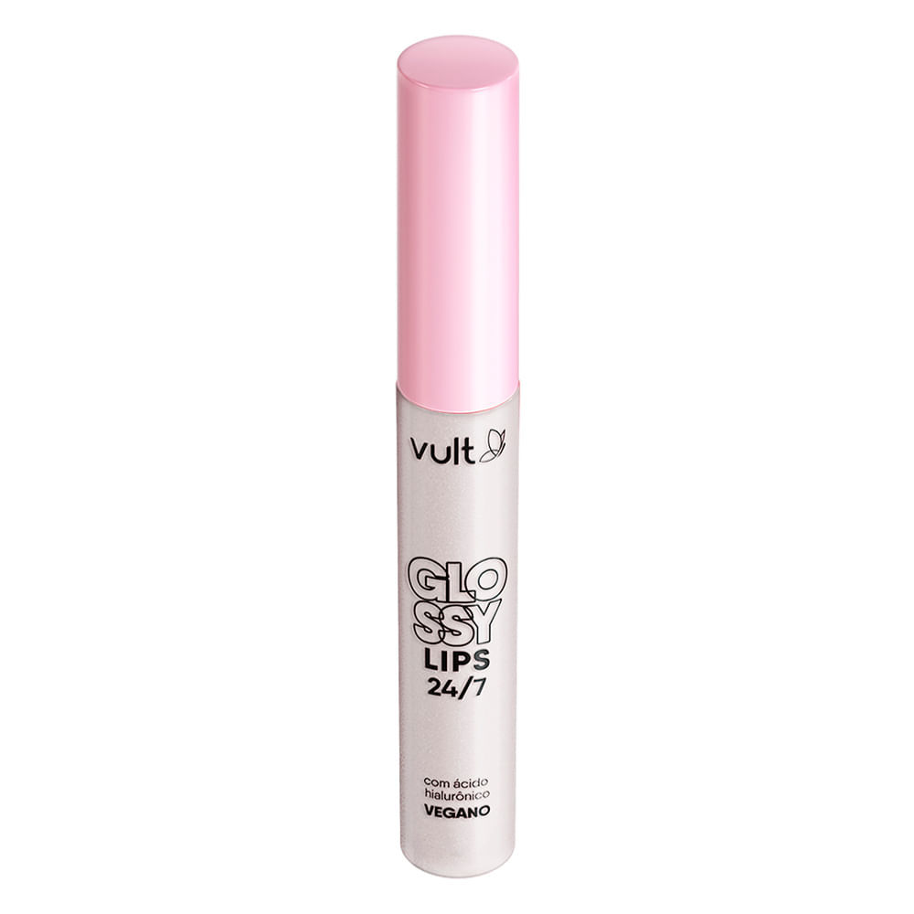 Gloss Labial Vult Glossy Lips 24/7 Incolor 5,2ml em Oferta na Shopee