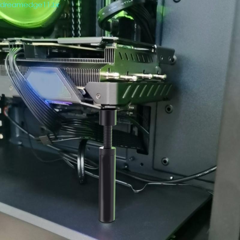 dreamedge11 Suporte Para Placa Vídeo Liga Alumínio Estrutura Gráfica Fundo