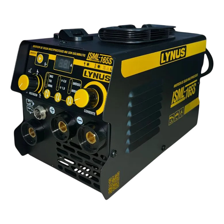 Inversora Maquina Solda Serralheiro Pró Lynus 120a 220v - Isml-165s
