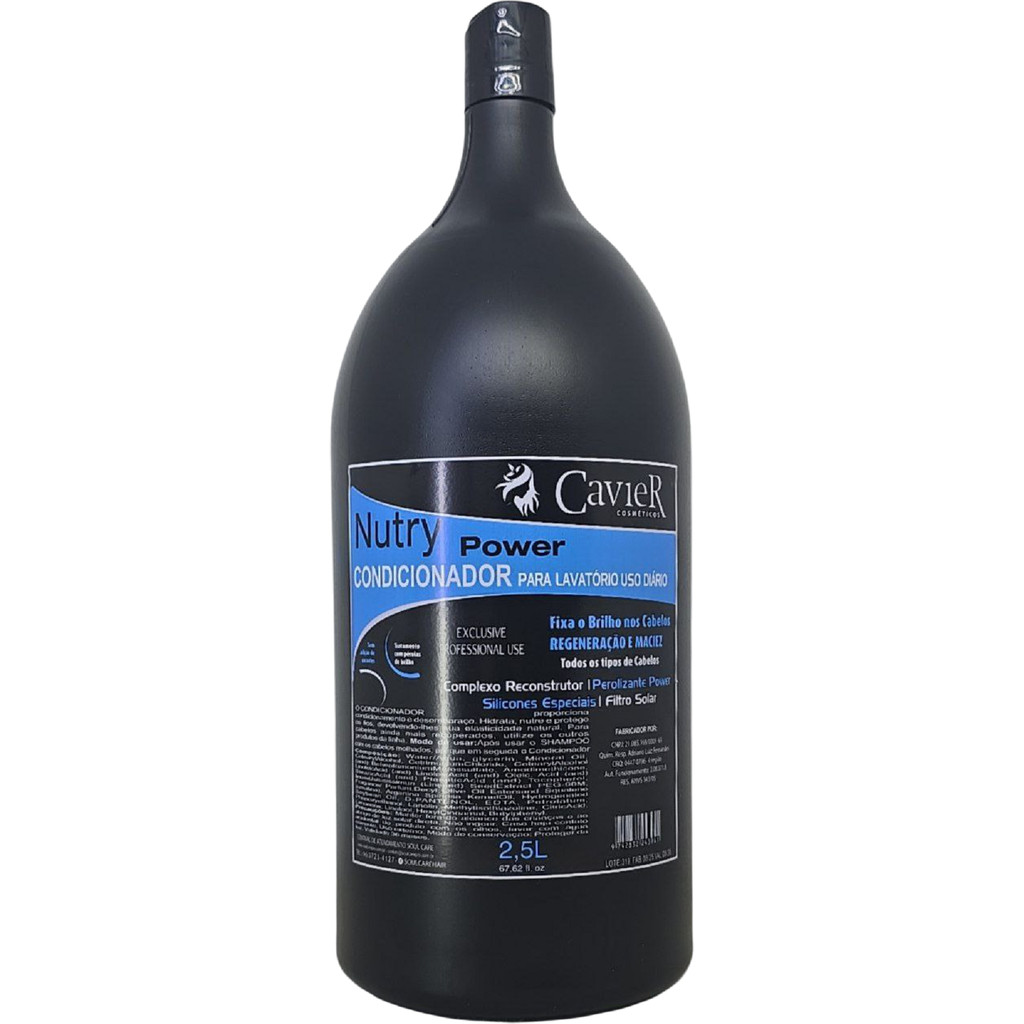 Condicionador Nutry Power 2,5 L Cavier Complexo Reconstrutor