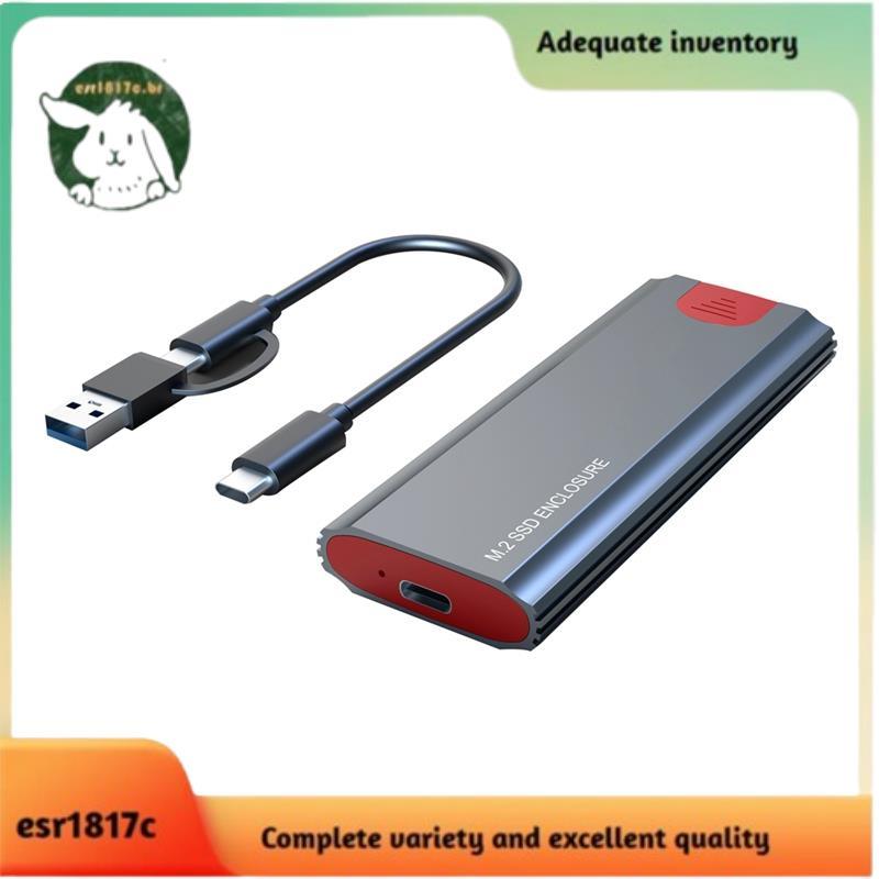 M2 SSD Caso M . 2 Para USB 3.1 Gen 2 10Gbps NVMe Gabinete PCIE Chave/(B +) Disco Rígido , OTG