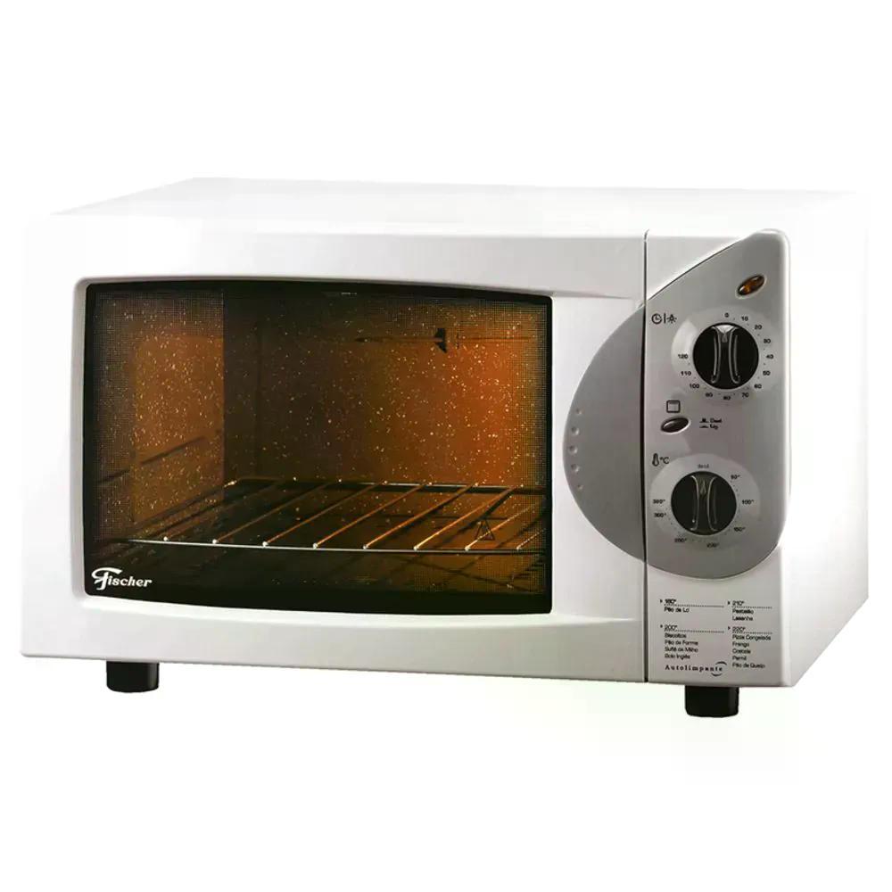 Forno Elétrico Fischer Grill, 44L, Branco - 1323 - 5684 220V em Oferta na Shopee