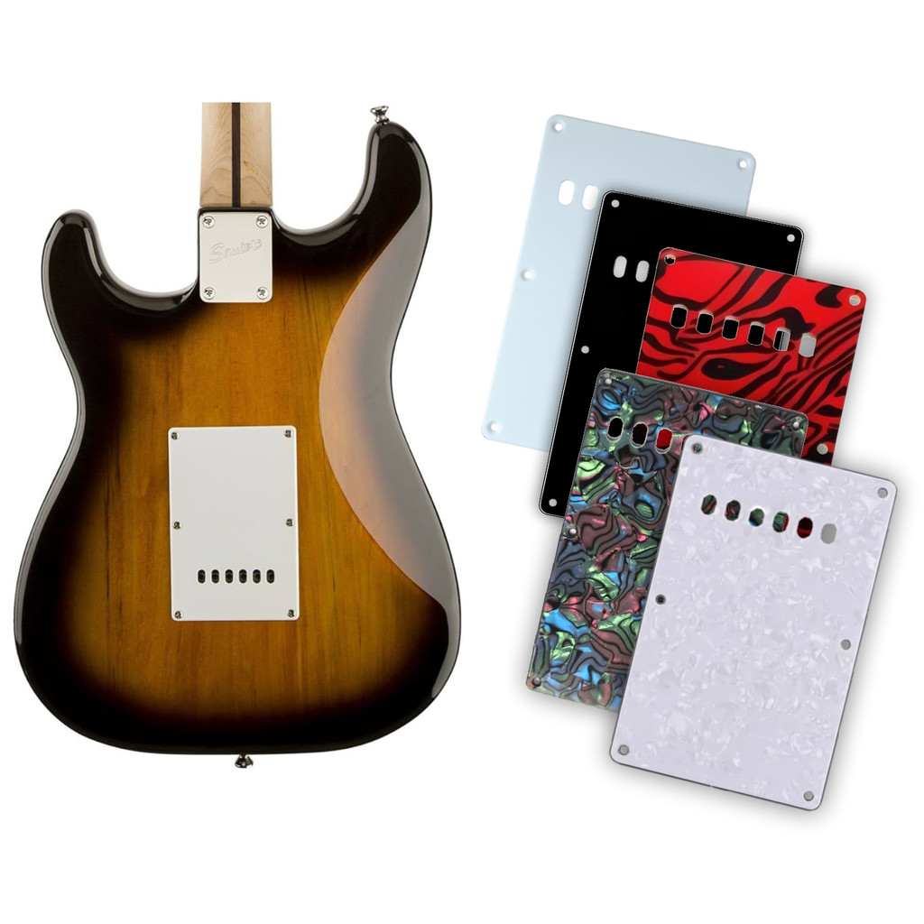 Escudo Traseiro Guitarra Mola Varios Estilos Wave
