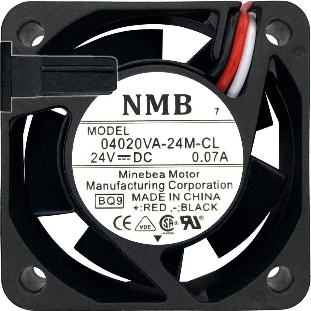 Ventilador 04020VA-24M-CL 24V 0.07A 1.68W 3L 3P 4020 Fanuc