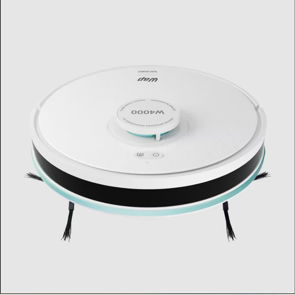 Robô Aspirador de Pó ROBOT W4000 48W Navegação 360 WAP