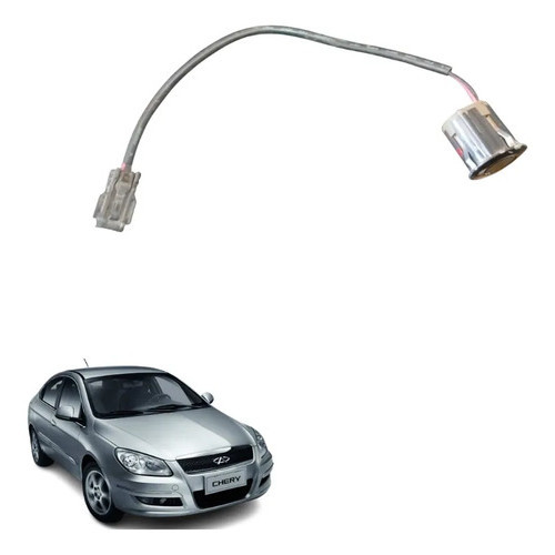 Sensor Estacionamento Traseiro Chery Cielo 2010 A 2012 Cinza