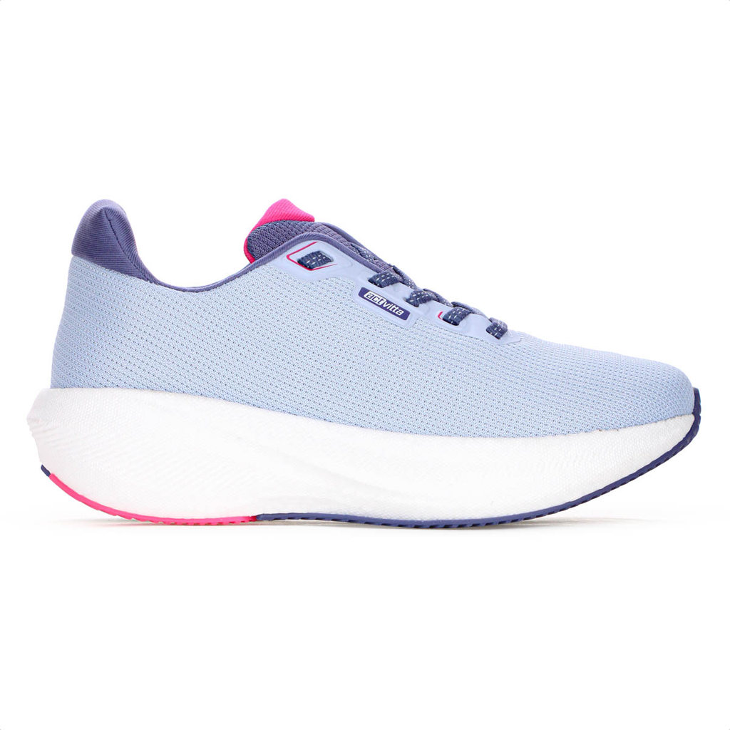 Tênis Actvitta Xangai Azul e Rosa - Feminino em Oferta na Shopee