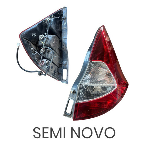 Lanterna Traseira Jac J6 Direita 2011 A 2015 Direito/passageiro Vermelho