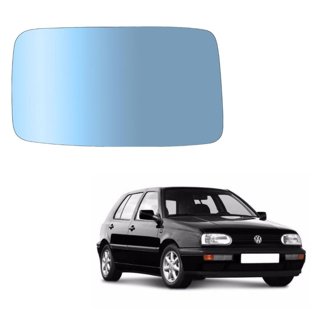 LENTE ESPELHO RETROVISOR VW GOLF MK3 95-98 CONVEXO DIREITO