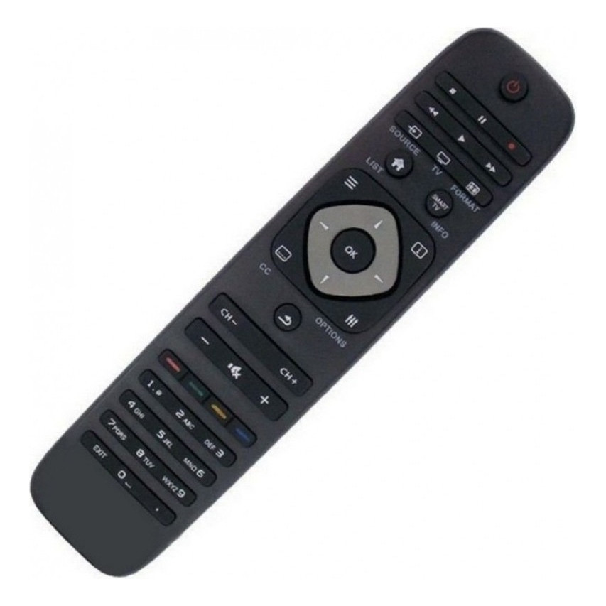 Controle Compatível Tv Philips 42pfl6007g | 42pfl7007g