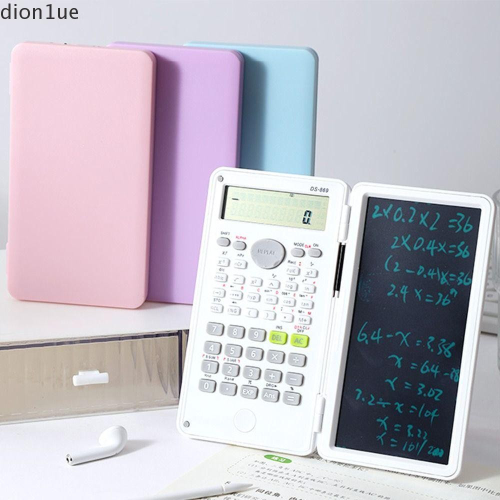 Calculadora Científica DION1UE , Calculadoras De Função 2 Em 1 De 6 Polegadas Com Tablet , Apagável