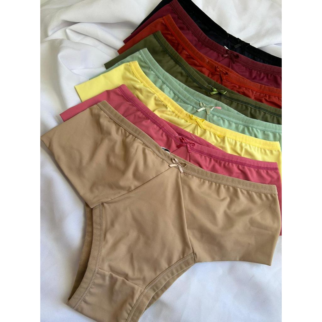 Kit Calcinhas em Microfibra Lateral Dupla Confortável Forro Algodão em Oferta na Shopee