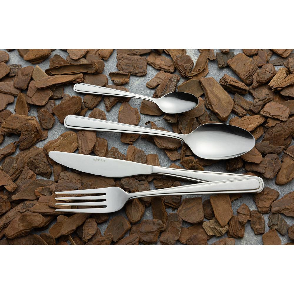 Faqueiro 24 Peças Wolff Nice de Aço Inox em Oferta na Shopee