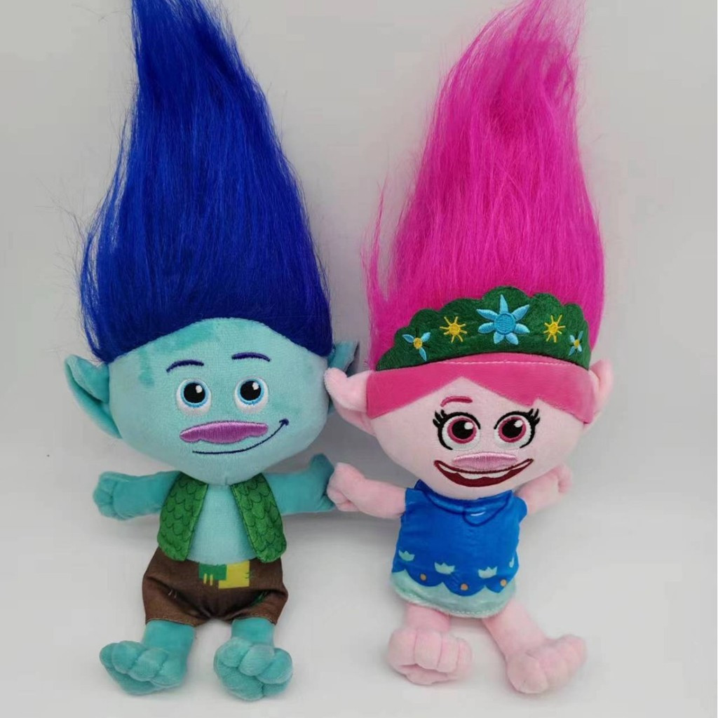 Trolls BAND TOGETHER Brinquedo de Pelúcia Boneca de Desenho Animado Bobby Blanche SMQR