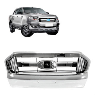 Grade Dianteira Ford Ranger 2017 2018 2019 Cromada Nova em Oferta na Shopee