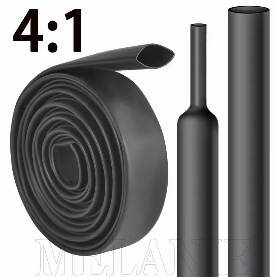 Tubo Termorretrátil Marinho 4 : 1-Mangas Protetoras De Cabo-Vedação Industrial Contra Conector De Fio-Kit De Manga Para 