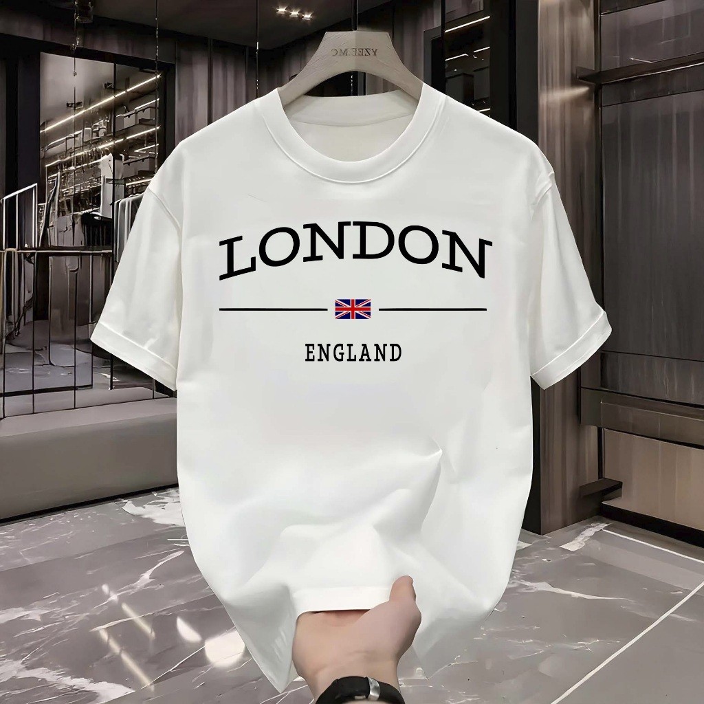 T-Shirt Manfinity London Camiseta Masculina Street Wear FB Closet Moda e Estilo82
