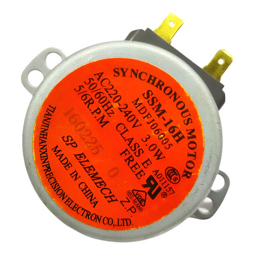 Motor Prato Microondas 220v 5/6 Rpm Consul Electrolux Philco