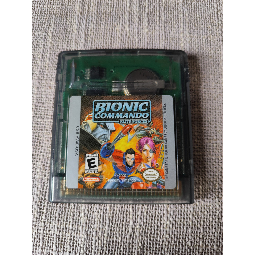 Bionic Commando Elite Forces - Gameboy Color