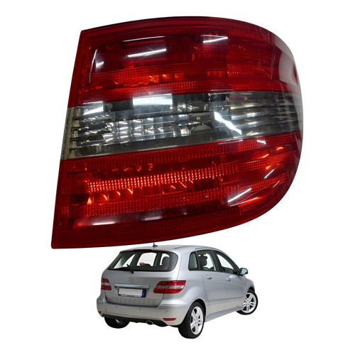 Lanterna Traseira Direita Mercedes Benz B200 2.0 2007 2008 Direito/passageiro Vermelho