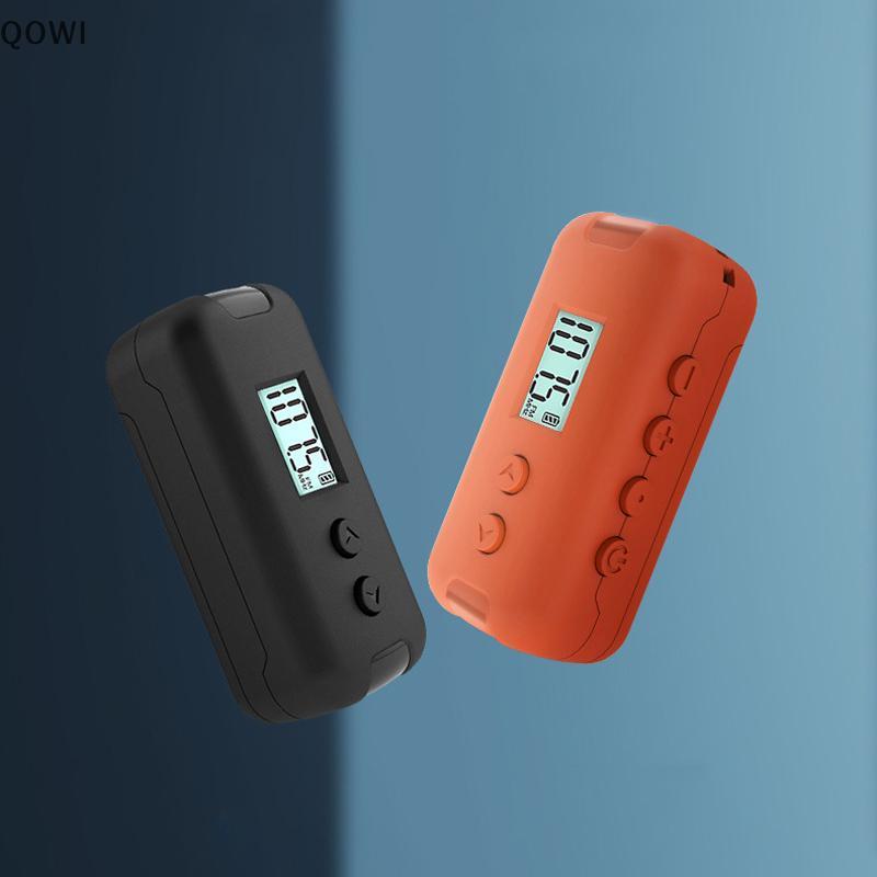 qo Bolso Rádio FM Portátil 50-108MHZ Receptor De Áudio Com Display LCD Esportes Ao Ar Livre Rádios Portáteis br