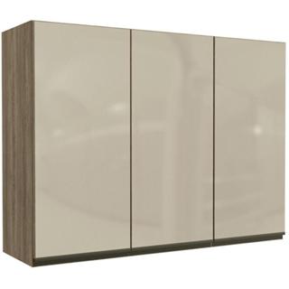 Armário Aéreo de Cozinha Kappesberg 3 Portas Maxxi, Nogal 120 cm em Oferta na Shopee