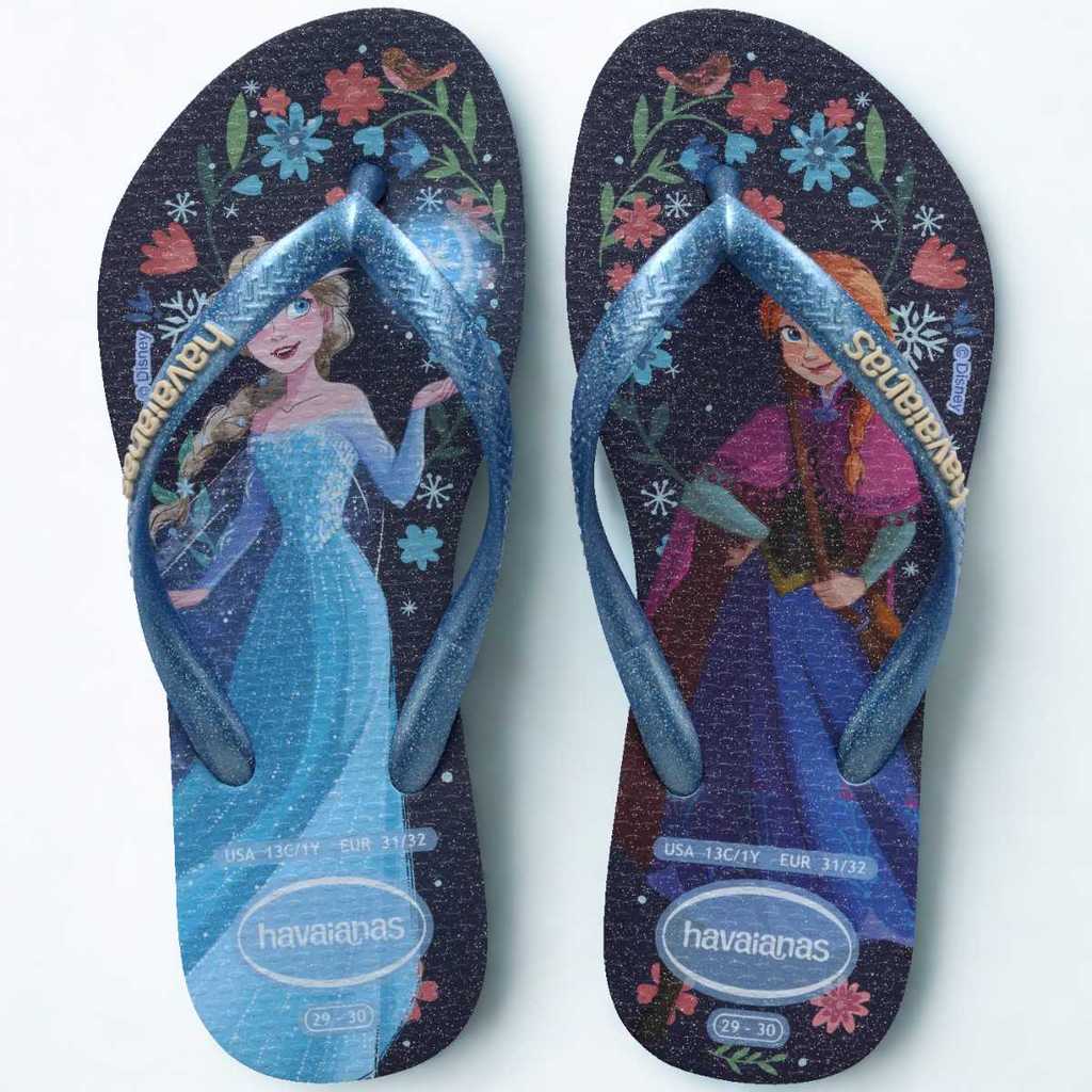 Chinelo Havaianas Infantil Slim Princesas