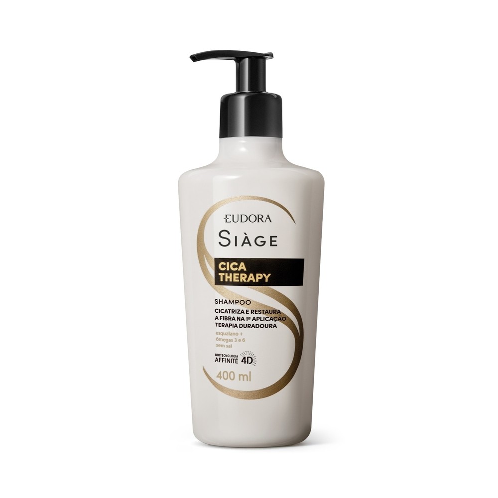 Eudora Siàge Cica-Therapy Shampoo 400ml em Oferta na Shopee