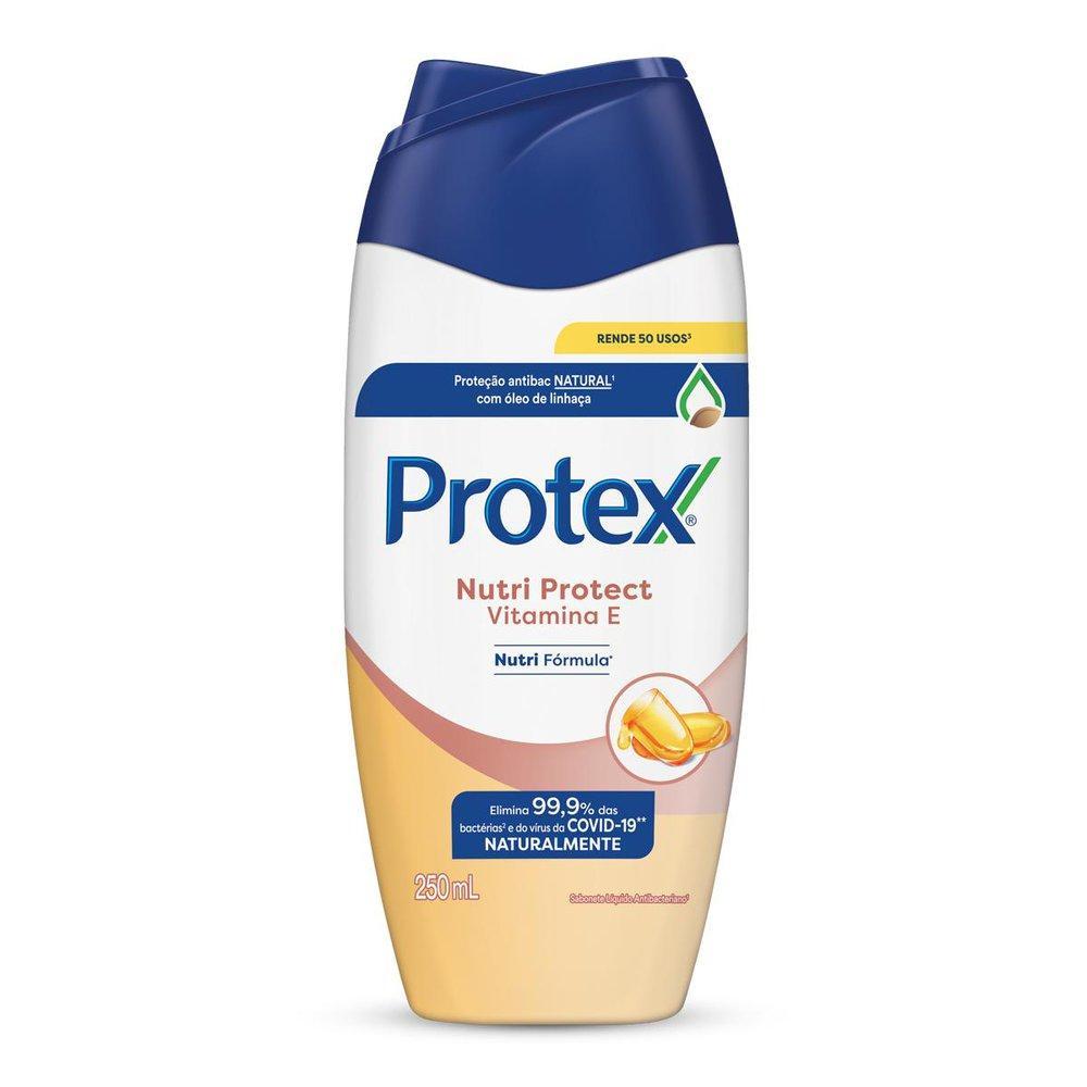 SABONETE LÍQUIDO PROTEX NUTRI PROTECT VITAMINA E 250ML