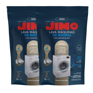Kit 4 Pastilhas Limpa Máquina de Lavar Roupa Ação Profunda Sem Cloro Para Todos os Modelos em Oferta na Shopee