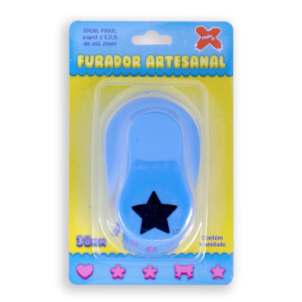 Furador de Papel Estrela 38mm (3,8cm) Para EVA Scrapbook Artesanato