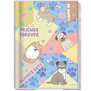 Caderno Brochura Universitário Grande 80 Folhas Pet Fun Credeal - Escolha a Capa em Oferta na Shopee