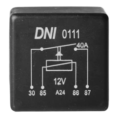 Relé Auxiliar - 12V - 40A - DNI 0111
